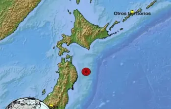 Un terremoto de magnitud 7,4 ocurrió en Japón este 20 de abril de 2026. FOTO: Captura de pantalla 