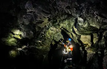 La extracción minera de oro y cobre ha sido clave en la dinámica exportadora de Antioquia en lo corrido de este año. FOTO Camilo Suárez