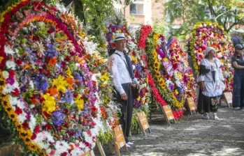 La Feria de las Flores atraería a más de 55.000 asistentes. FOTO: Esneyder Gutiérrez