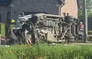Cuatro personas muerieron tras un accidente en Bélgica. Esto es lo que se sabe. FOTO: Tomada de las redes sociales 