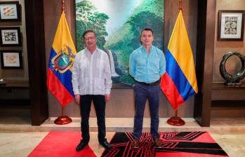 El Gobierno del presidente Gustavo Petro publicó para comentarios un decreto que fija un arancel recíproco del 50% a productos de Ecuador, en respuesta a la “tasa de seguridad” impuesta por ese país. Foto: Presidencia