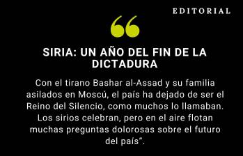 Siria: un año del fin de la dictadura