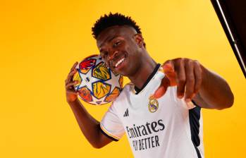 Vinícius junto a Jude Bellingham son los futbolistas con más goles (23) para el Madrid en la temporada. FOTO Getty