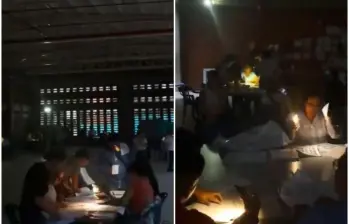 Según las autoridades, el vendaval y las fuertes lluvias provocaron el desprendimiento de varios techos en viviendas, afectarán gravemente la infraestructura de un local comercial y la caída de la energía en algunos sectores de la ciudad. FOTO: Captura video de redes sociales @ColombiaOscura