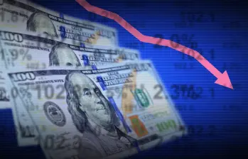 La Tasa Representativa del Mercado (TRM) se ubicará en $3.248,87 hasta el martes, su nivel más bajo en Colombia desde enero de 2020. FOTO: Getty.