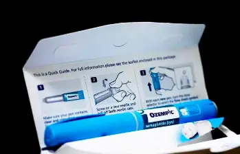 Ozempic es un medicamento inyectable semanal diseñado originalmente para adultos con diabetes tipo 2. Foto Getty.