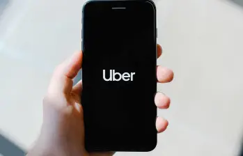Aplicación de Uber en Colombia. Foto: cortesía Uber