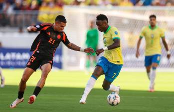 Colombia y Brasil se ubican en la cuarta y quinta casilla de la Eliminatoria con 19 y 18 puntos, respectivamente. FOTO: GETTY