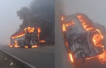 En redes sociales se compartieron imágenes de lo sucedido. Foto: Captura de video