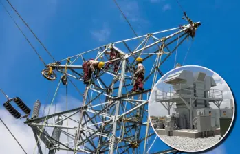 Con este proyecto, Colombia se convierte en el tercer país de América Latina en implementar compensadores síncronos, después de Brasil y Chile. FOTO: Archivo EL COLOMBIANO Jaime Pérez y cortesía