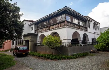 Casa Ángel es una de las edificaciones en restauración que lideran la segunda edad dorada de Prado. FOTO: EL COLOMBIANO