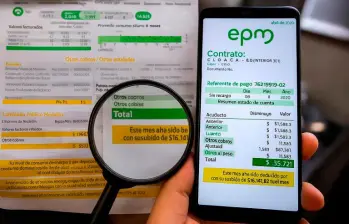 La inflación de los servicios públicos alcanzó 5,02% anual en junio, impulsada por mayores costos de energía y gas natural. FOTO: CAMILO SUÁREZ