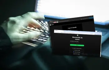 Estos son sitios web legítimos utilizados por ciberdelincuentes para alojar una página falsa que suplanta el popular servicio de streaming. FOTO AFP/cortesía ESET