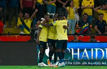 La selección ecuatoriana celebró un triunfo contundente sobre Bolivia. FOTO CONMEBOL