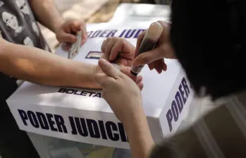 Poca fue la participación de los mexicanos en las elecciones de jueces promovida por el Gobierno Nacional. Foto: Xinhua