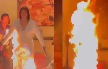 ¿Katy Perry se prendió fuego grabando su nuevo single “Watch It Burn”? El video genera alarma