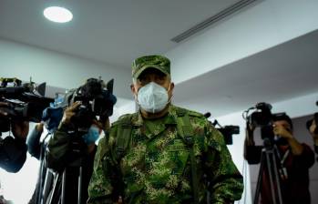 El general Luis Fernando Navarro, comandante general de las Fuerzas Militares de Colombia. Foto: Archivo Colprensa
