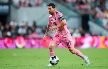 Lionel Messi regresó a la cancha tras despedir a su padre. FOTO: GETTY
