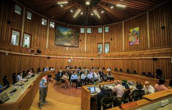 El proyecto de ordenanza se aprobó en primer debate con cinco votos a favor y uno en contra. FOTO: Camilo Suárez