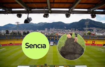 Sencia asumió la administración de El Campín por un tiempo de 29,2 años. Fotos: Colprensa, @SenciaBogota y captura video Dimayor