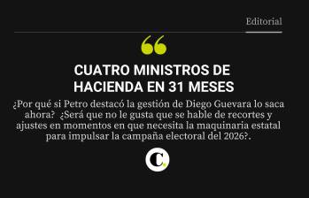 Cuatro ministros de Hacienda en 31 meses