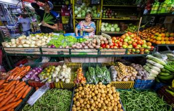 El 63% de la comida de Medellín viene de otros departamentos de Colombia. FOTO Julio César Herrera