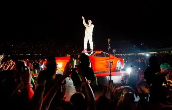Conciertos y eventos masivos, a lo largo y ancho del país, fueron muy dinámicos el año pasado. En la foto, concierto de J Balvin en el Atanasio Girardot. FOTO: MANUEL SALDARRIAGA