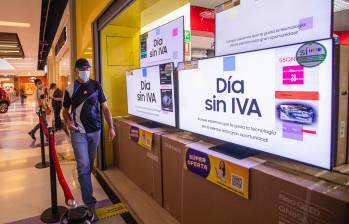 El Gobierno afirmó que el aumento de las ventas durante los días sin IVA estaría más relacionado con otro tipo de instrumentos que nacen de los comerciantes para estimular su actividad FOTO: CARLOS VELÁSQUEZ