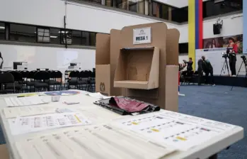 El próximo 31 de mayo será la primera vuelta presidencial. Foto: Colprensa