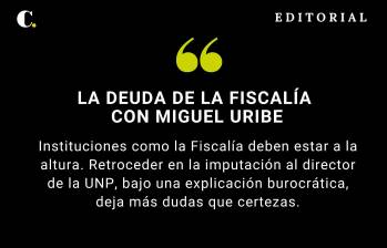 La deuda de la Fiscalía con Miguel Uribe