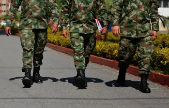 Los soldados estaban en labores de rutina cuando fueron interceptados por hombres armados. Imagen de referencia. FOTO: Colprensa