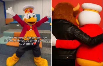 La empresa de pollo colombiano le respondió a todas las otras marcas que le han expresado su apoyo por la disputa legal que tienen en España. FOTO: CAPTURA REDES SOCIALES FRISBY Y CORTESÍA