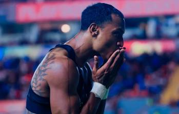 Ditta celebrando su primer gol con Cruz Azul en el torneo. FOTO: X Cruz Azul