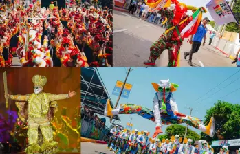 ¡213 años de Barranquilla! Los Reyes Momo se toman la Arenosa. Foto: Organización Carnaval de Barranquilla