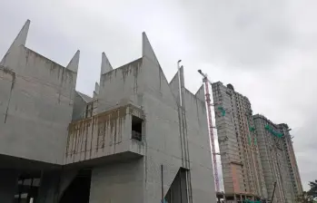 Las obras del Museo de la Memoria llevaban más de tres años paradas. Foto: Archivo.