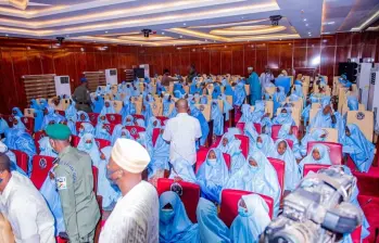 Secuestro de estudiantes y docentes en una escuela católica de Nigeria. FOTO: GETTY