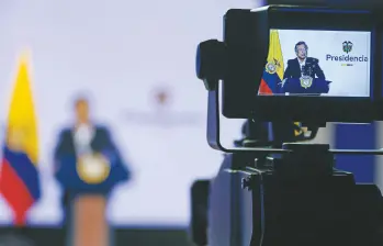 El fallo marca un precedente importante en materia de control institucional a las alocuciones presidenciales, pero también revela que el gobierno Petro no ha tenido una estrategia clara. FOTO Presidencia