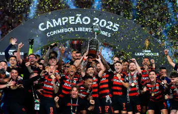 Flamengo ganó la última edición de la Copa Libertadores y es candidato a ganar este año también. FOTO getty