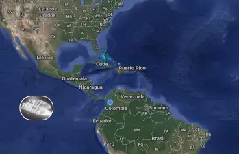 Así transportan la droga desde América Latina con dirección a Estados Unidos. FOTO: Capturas de pantalla - Google Maps 