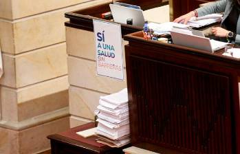 Hoy fue aprobado un primer paquete de siete artículos, que se suman a los 23 avalados en diciembre. El proyecto cuenta con 61 puntos. FOTO: COLPRENSA