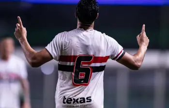 Nicolás Bosshardt, lateral de 19 años del Sao Paulo, enfrentará la justicia en libertad condicional tras arrollar fatalmente a un hombre de 84 años. FOTO: Tomada de redes sociales @nicolasbosshardt