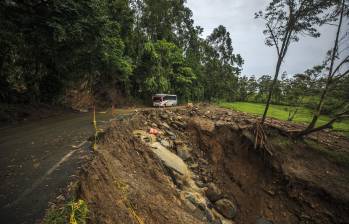 El “trampolín de la muerte” en la vía del Putumayo hacia Pasto es una de las más peligrosas del país. Foto de referencia: Andrés Camilo Suárez Echeverry.