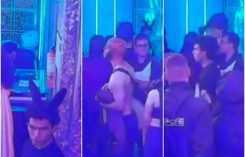 En el video se observan plenamente los cuatro sospechosos del crimen de Jaime Esteban Moreno, incluyendo al sospechosos que faltaba por identificar. FOTO: Captura de video