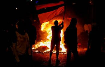 Los cuatro condenados coordinaron hechos violentos durante las manifestaciones sociales de 2019 y 2020. FOTO JULIO CÉSAR HERRERA 