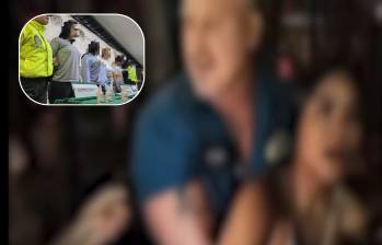 Mujer perseguida por un extranjero en el Parque Lleras de Medellín, pertenecería al grupo delicuencial ‘Las Barbies’, según investigación. FOTOS: Capturas de video