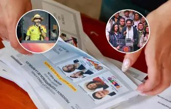 Conteo de votos de la segunda vuelta entre Abelardo de la Espriella e Iván Cepeda. Foto: EL COLOMBIANO - Colprensa