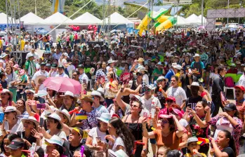 En años anteriores la celebración de los tenderos ha sido multitudinaria. FOTO archivo EL COLOMBIANO
