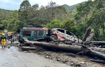 El gobernador de Nariño, Luis Alfonso Escobar, advirtió que las fuertes lluvias en el departamento aumentarán en abril y mayo. FOTO: GOBERNADOR NARIÑO