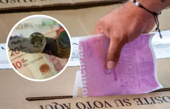 Por medio de un reporte más reciente de las autoridades, la policía confirmó la incautación de $3.626 millones que estarían relacionados con una presunta compra y venta de votos. FOTO: El Colombiano