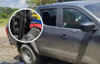 Las autoridades indicaron que el área donde ocurrió la emboscada permanece bajo la influencia predominante del frente Jaime Martínez, de las disidencias de las Farc. FOTO: Colprensa y Ejército Nacional